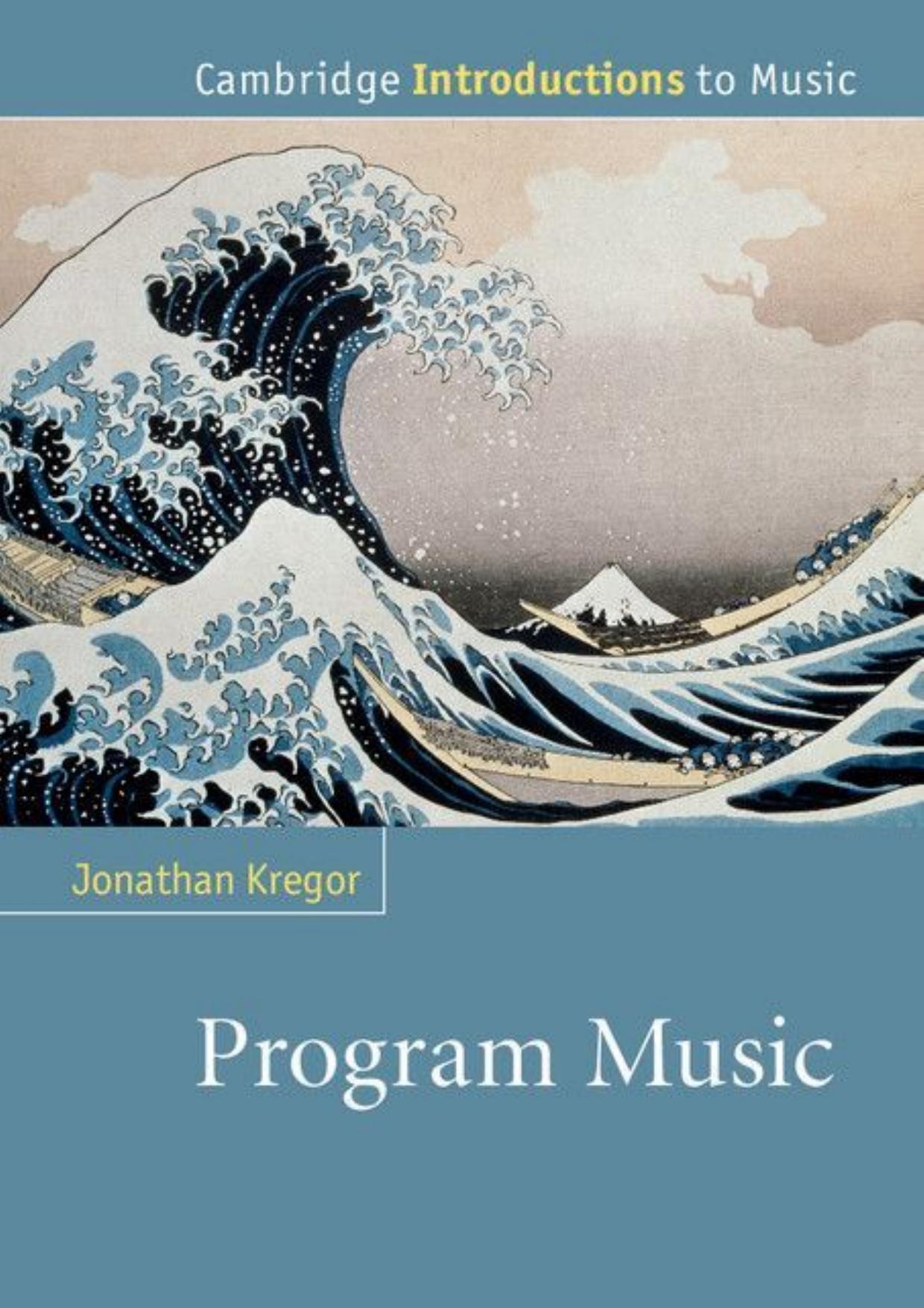 Program Music by Jonathan Kregor