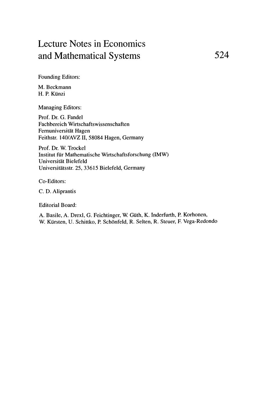 Programme Evaluation and Treatment Choice by Dr. Markus Frölich (auth.)