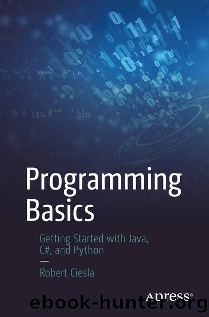 Programming Basics by Robert Ciesla