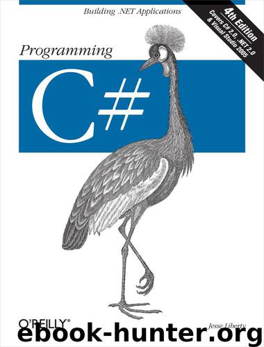 Programming C#, 4th Edition by Jesse Liberty