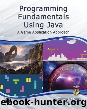 Programming Fundamentals Using Java by William McAllister and S. Jane Fritz