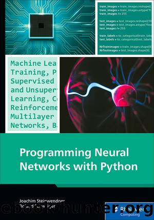 Programming Neural Networks with Python by Steinwendner Joachim;Schwaiger Roland;