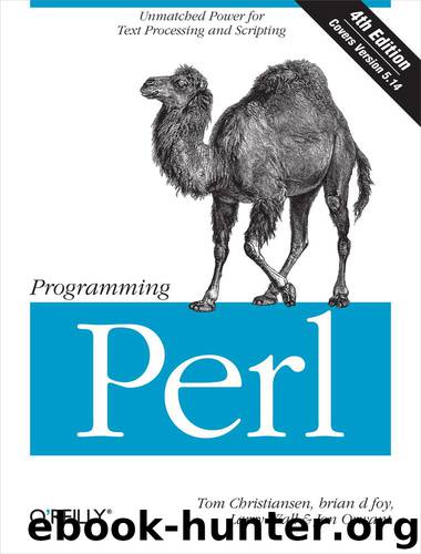 Programming Perl by unknow