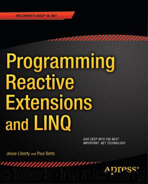 Programming Reactive Extensions and LINQ by Jesse Liberty Paul Betts