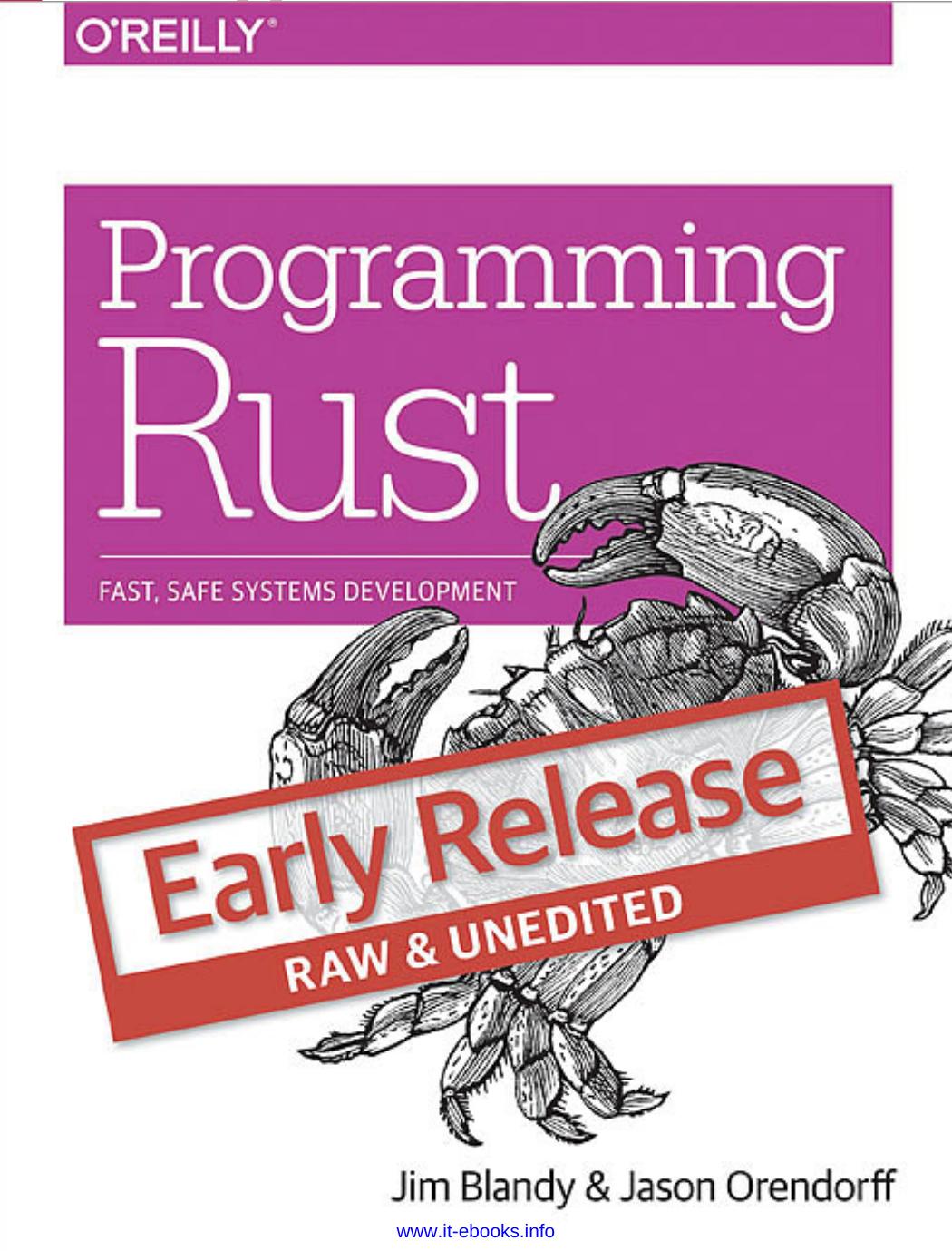 Programming Rust by Unknown