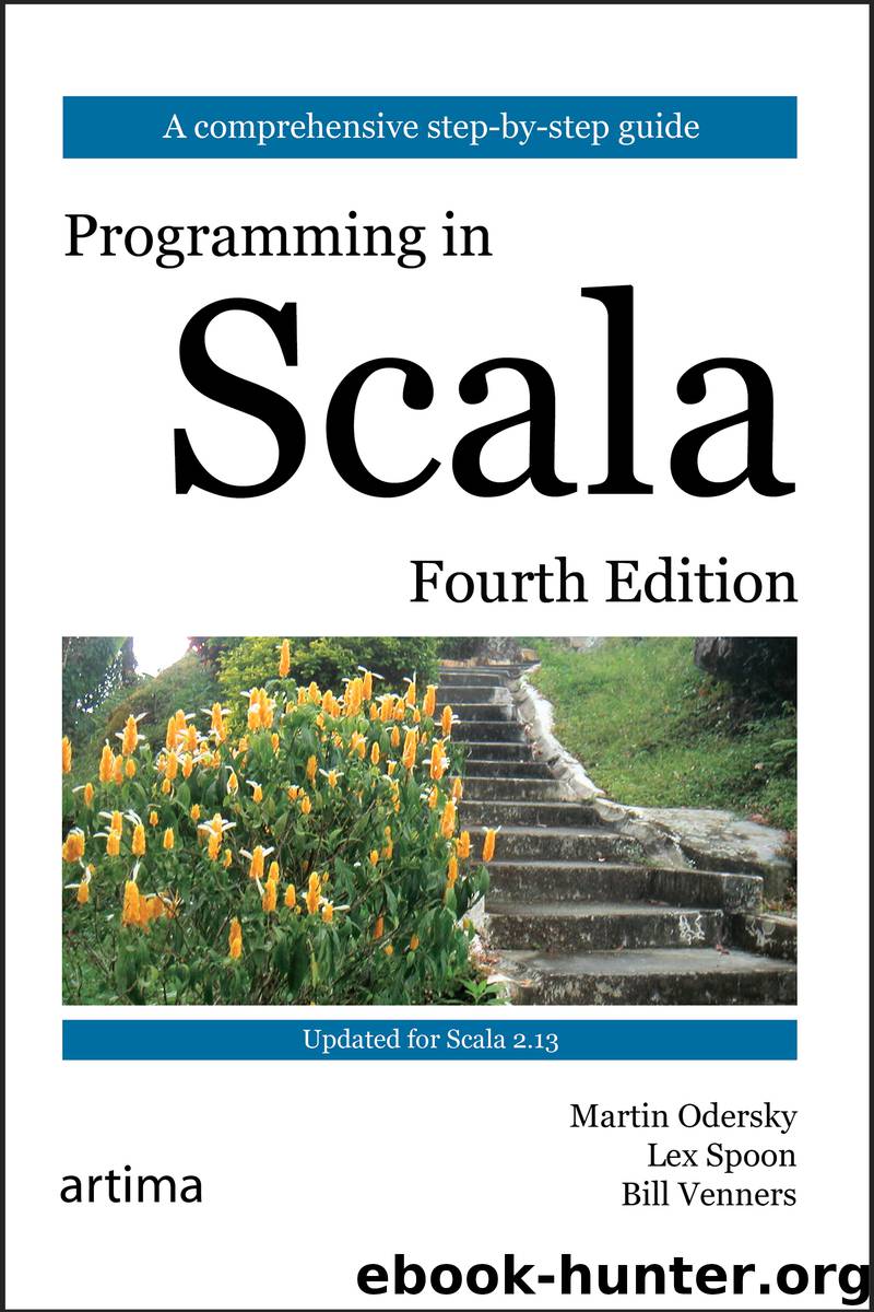 Programming in Scala, Fourth Edition (1116) by Martin Odersky & Lex Spoon & Bill Venners