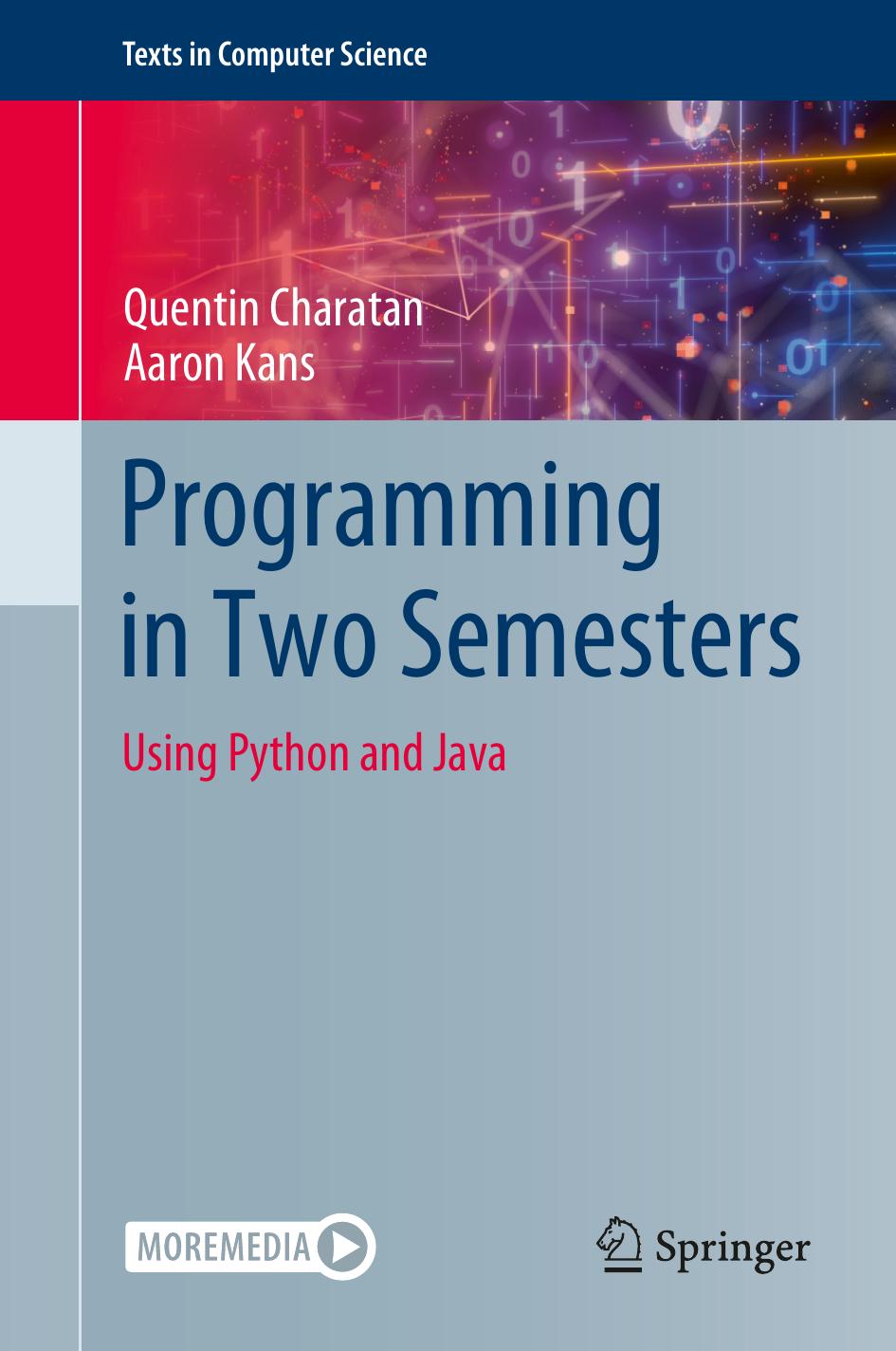 Programming in Two Semesters.Using Python and Java by Quentin Charatan Aaron Kans
