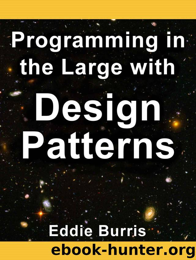Programming in the Large with Design Patterns by Burris Eddie