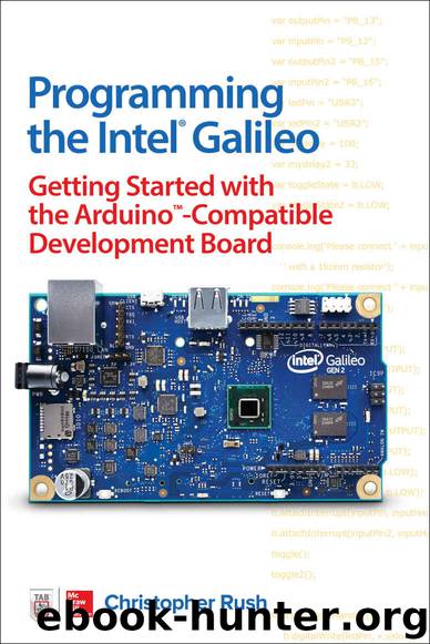 Programming the Intel Galileo: Getting Started with the Arduino -Compatible Development Board by Rush Christopher
