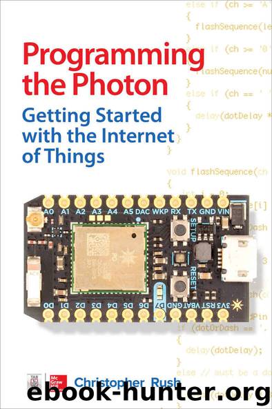 Programming the Photon: Getting Started with the Internet of Things (Tab) by Christopher Rush