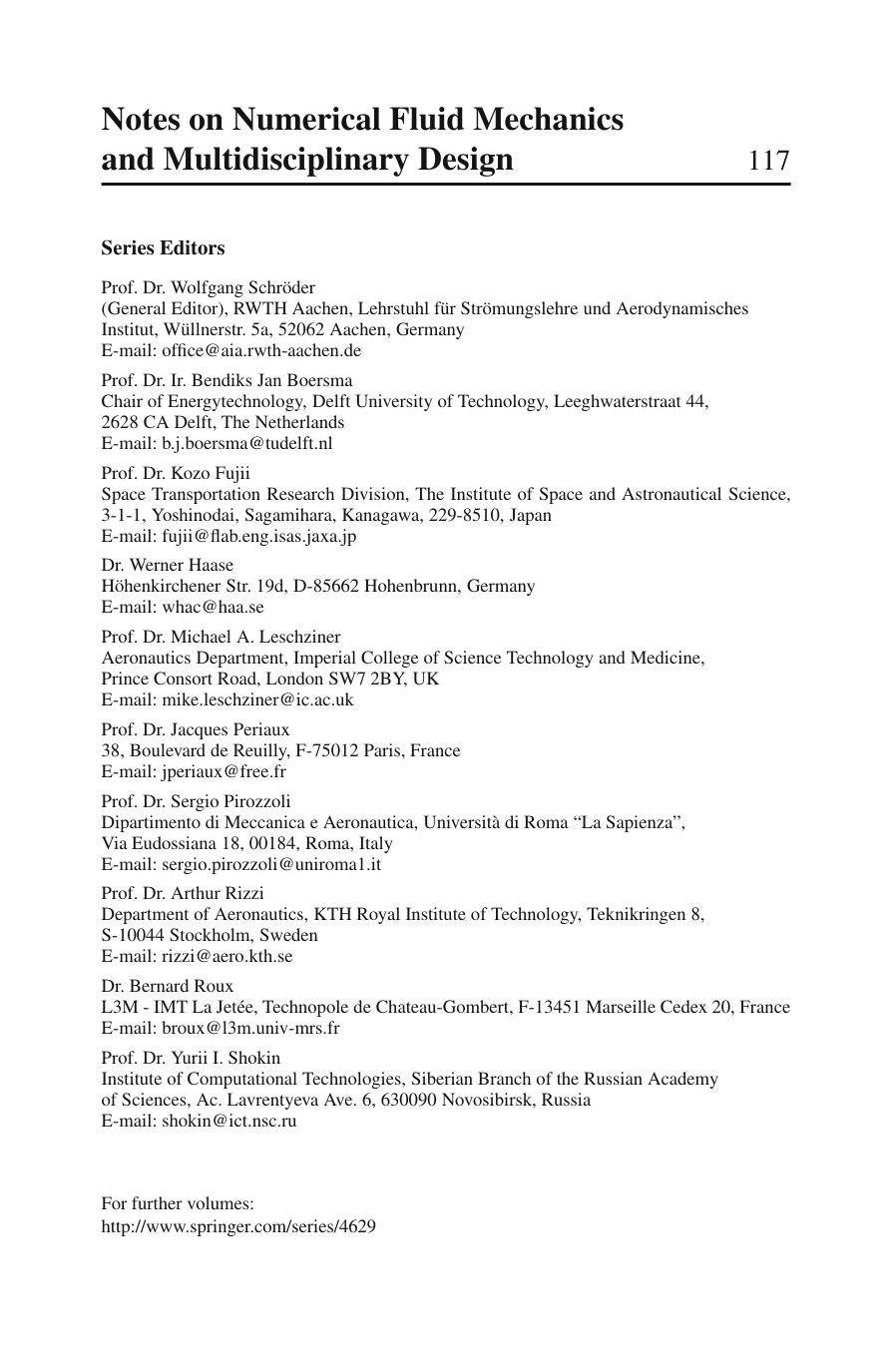 Progress in Hybrid RANS-LES Modelling: Papers Contributed to the 4th Symposium on Hybrid RANS-LES Methods, Beijing, China, September 2011 by Adel Abbas Klaus Becker (auth.) Song Fu Werner Haase Shia-Hui Peng Dieter Schwamborn (eds.)