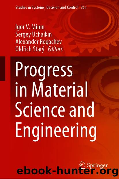 Progress in Material Science and Engineering by Unknown