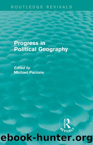 Progress in Political Geography (Routledge Revivals) by Michael Pacione