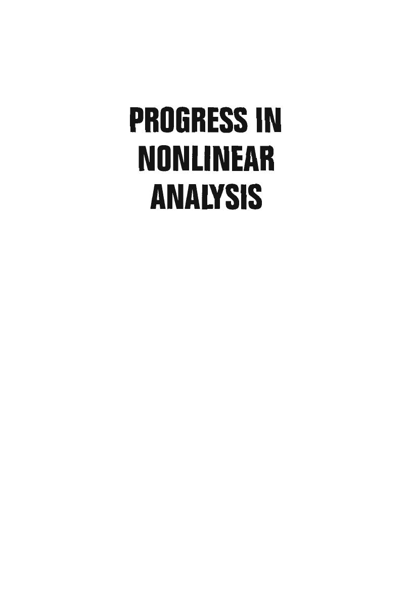Progress in nonlinear analysis : proceedings of the Second International Conference on Nonlinear Analysis, Tianjin, China, 14-19 June 1999 by Long Y. International Conference on Nonlinear An Zhang G. Chang K.-C. (eds.)