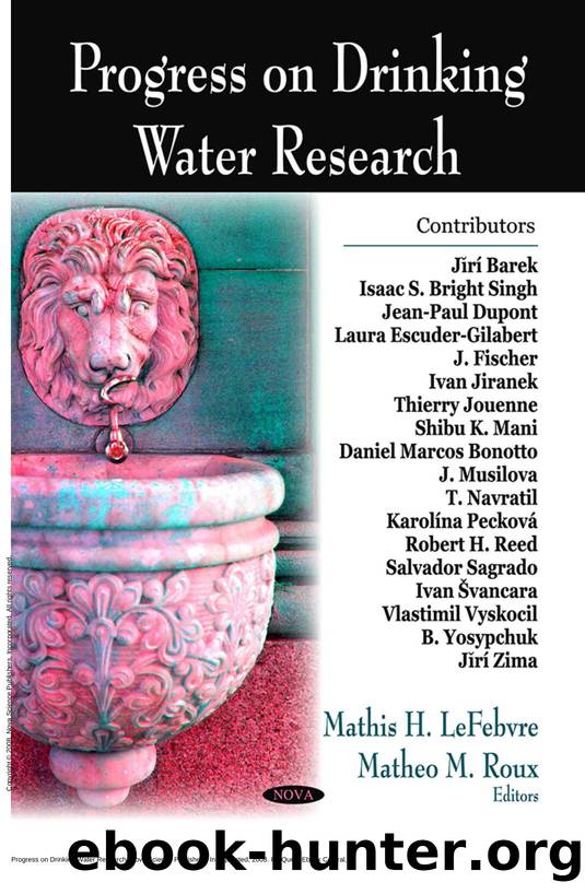 Progress on Drinking Water Research by Mathis H. Lefebvre; Matheo M. Roux