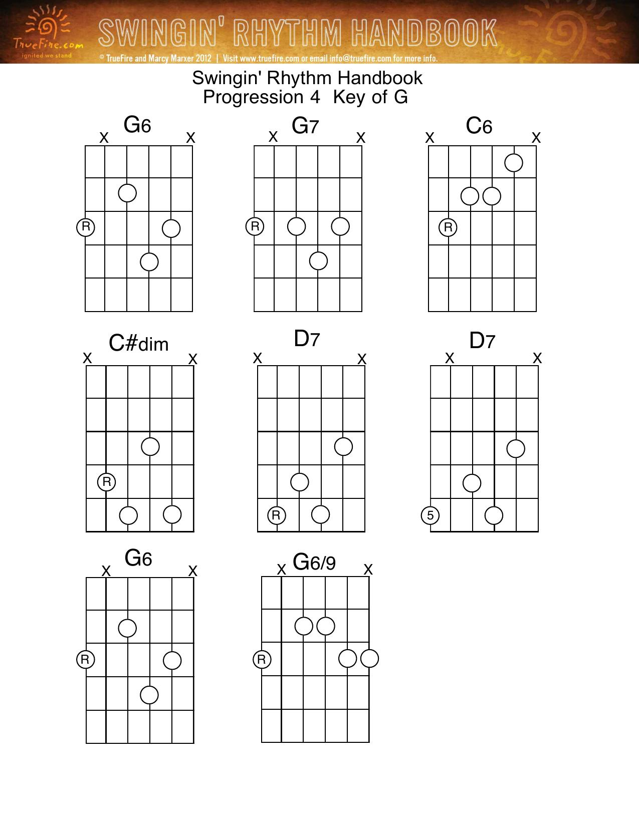 Progression #4 G. PDF by Marcy Marxer
