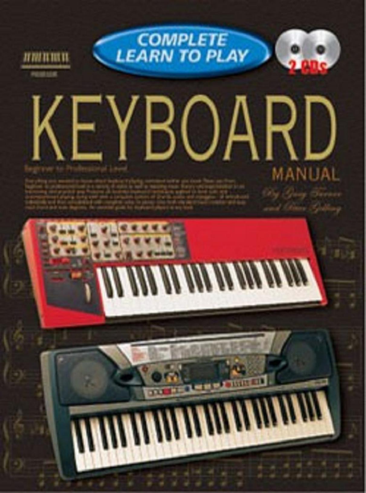 Progressive Complete Learn to Play Keyboard Manual by Peter Gelling