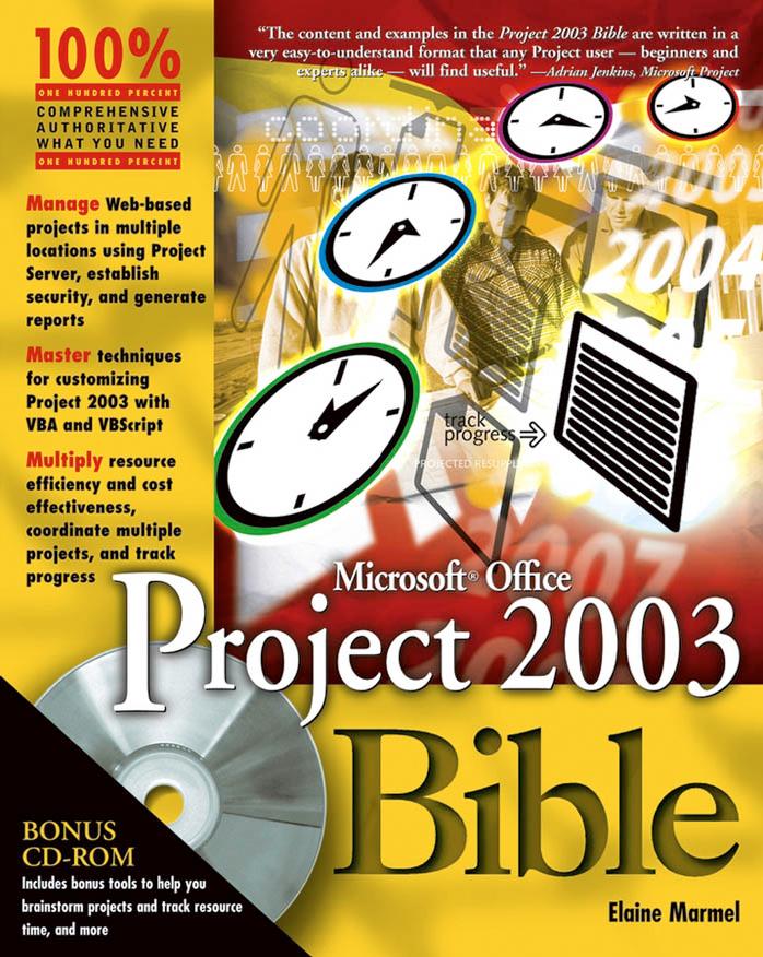 Project 2003 bible by Elaine J Marmel
