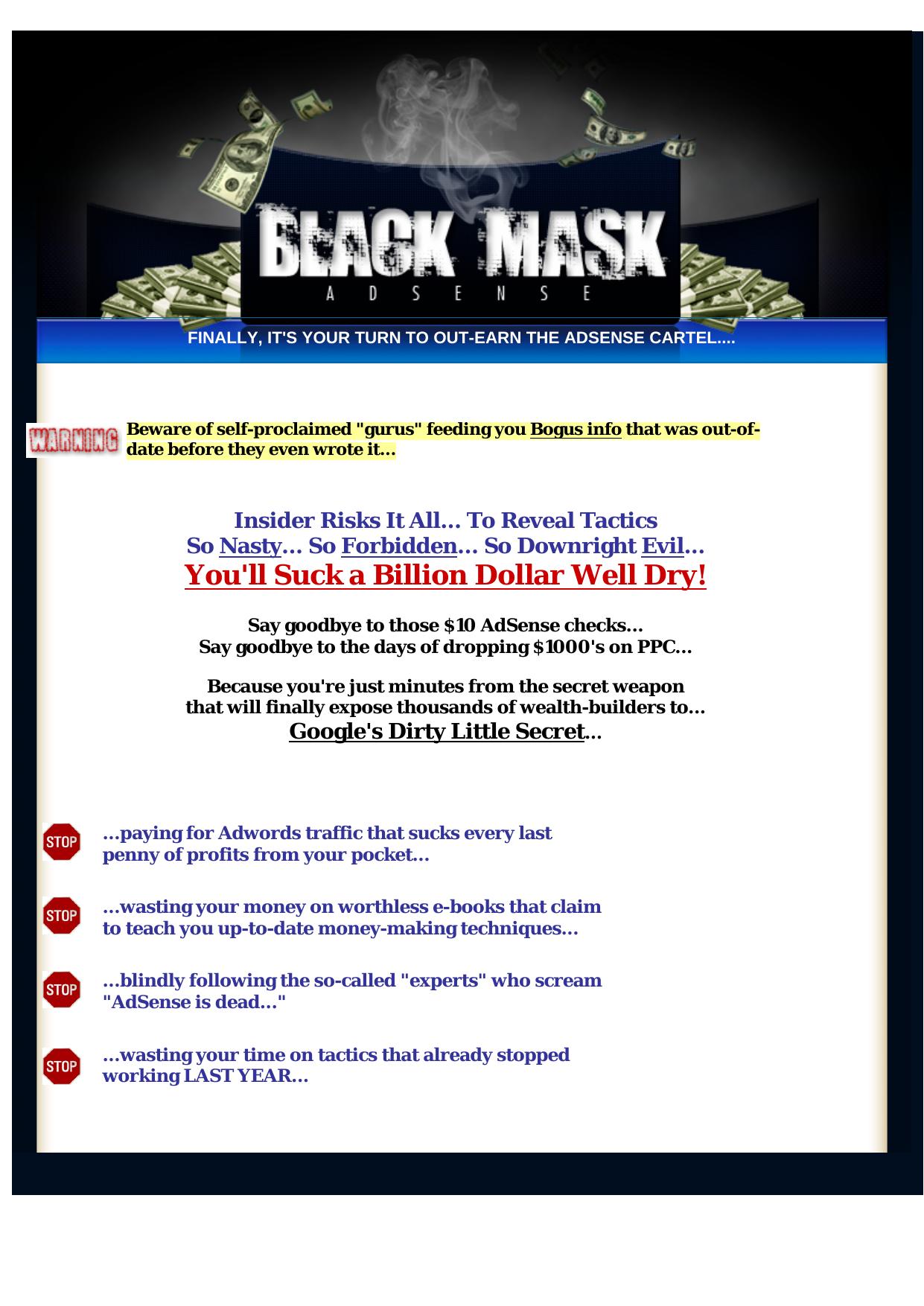 Project Black Mask... Is Here. by Best of Kuszter's Collection