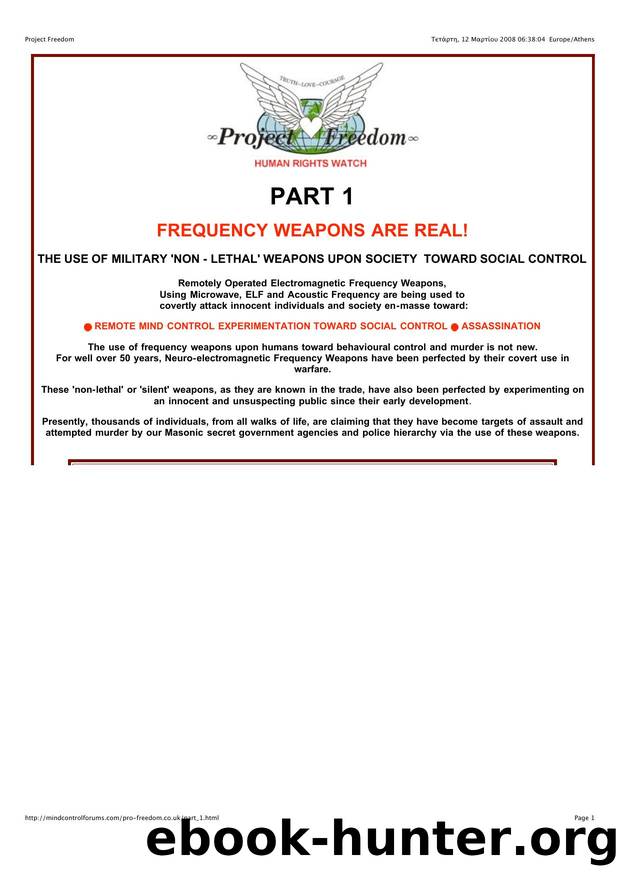 Project Freedom by pelasgos