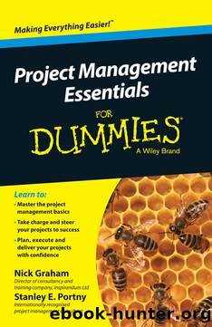 Project Management Essentials For Dummies, Australian and New Zealand Edition by Nick Graham