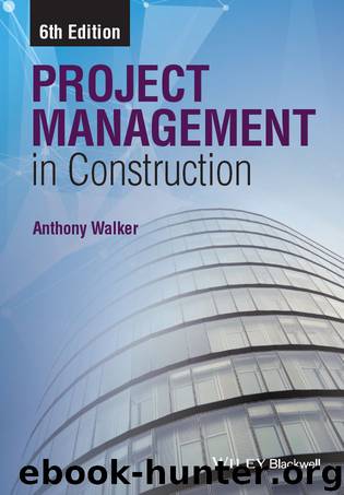 Project Management in Construction by Walker Anthony