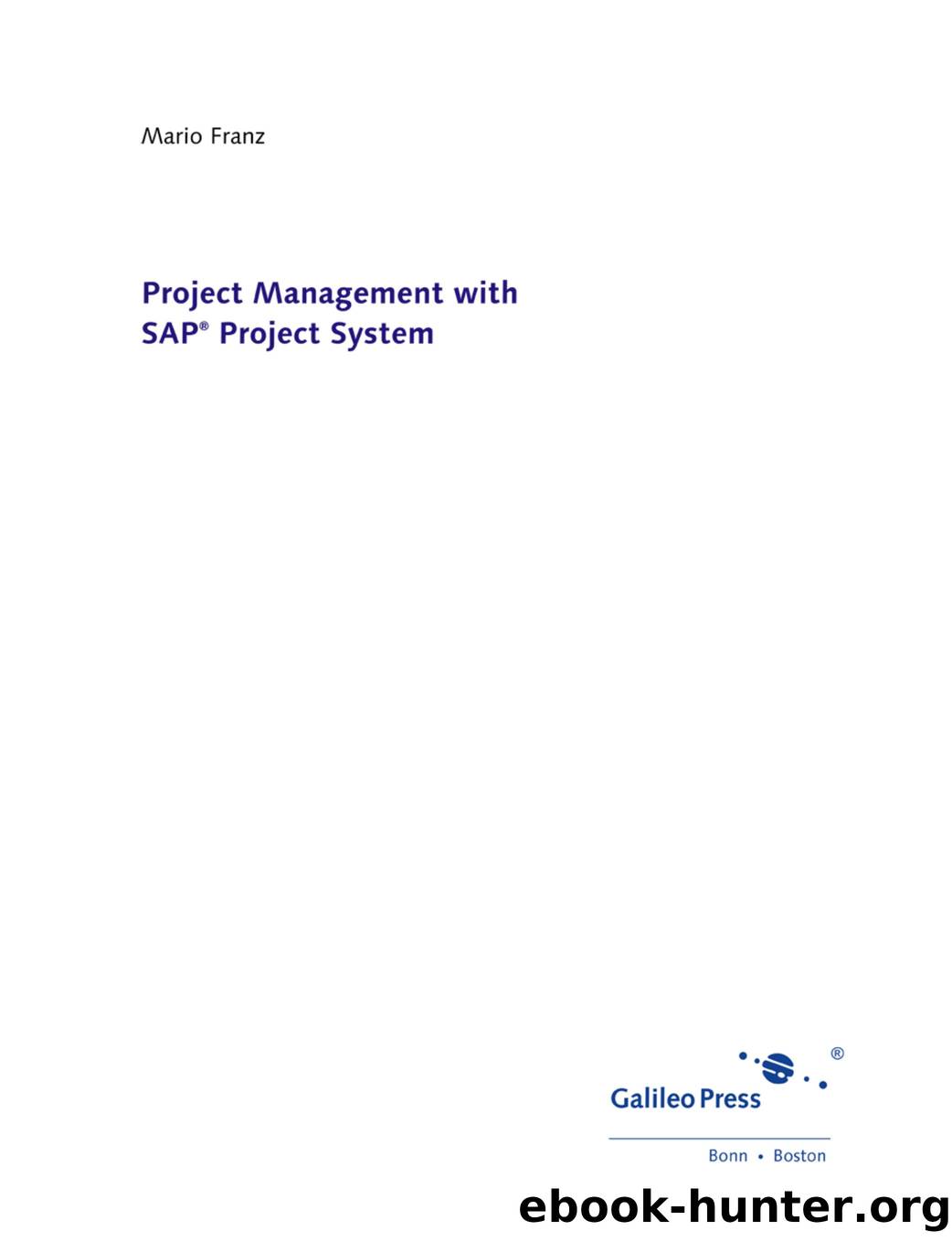 Project Management with SAP Project System by Unknown