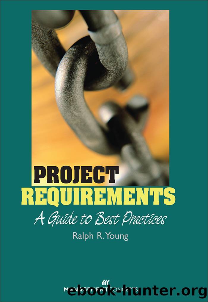 Project Requirements by Ralph R. Young