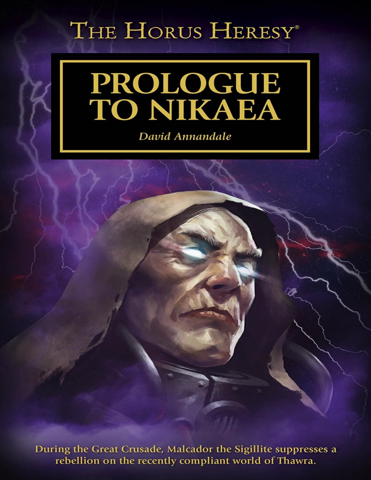 Prologue to Nikaea by David Annandale
