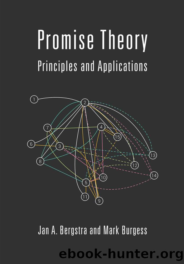 Promise Theory by Jan Bergstra & Mark Burgess