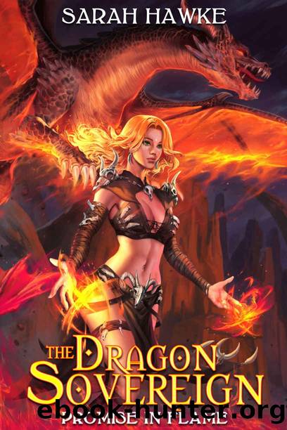 Promise in Flame: An Epic Fantasy Harem Aventure (The Dragon Sovereign Book 2) by Sarah Hawke