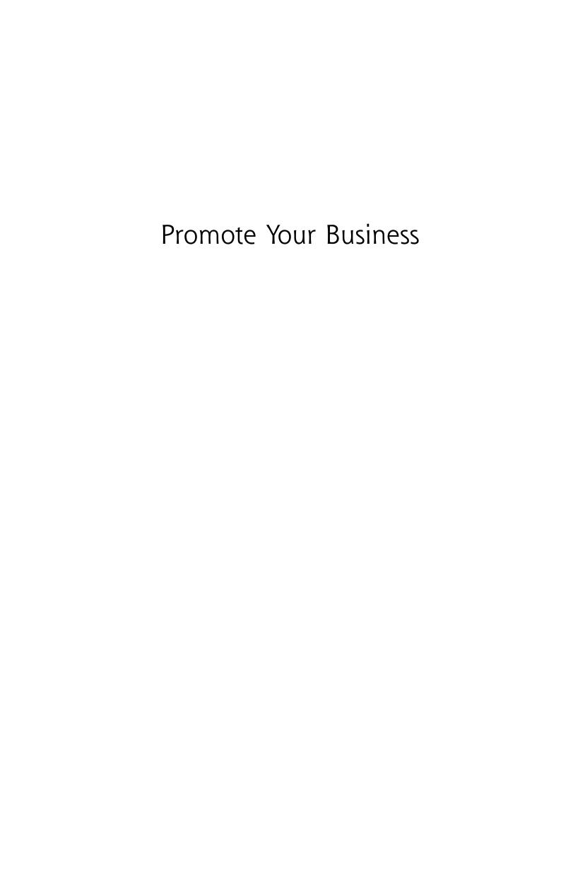 Promote Your Business: How to Write Effective Marketing Material for Your Small Business by Mary Morel