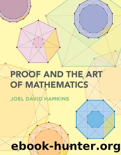 Proof and the Art of Mathematics (9780262360937) by Hamkins Joel David