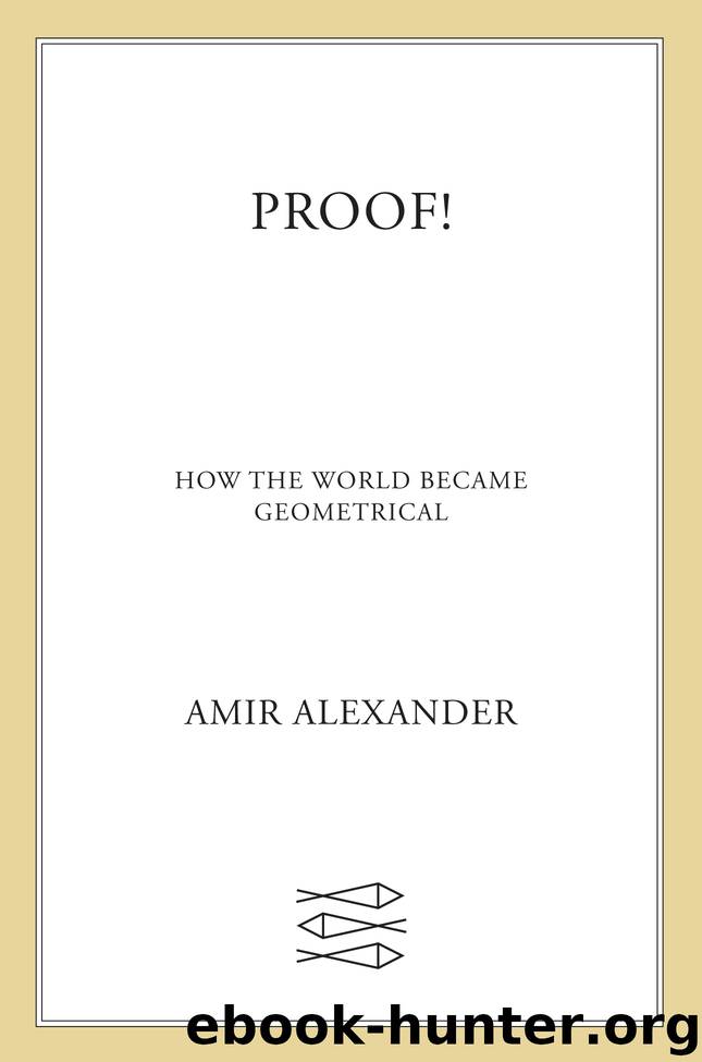 Proof! by Amir Alexander