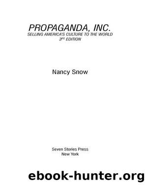 Propaganda, Inc. by Nancy Snow