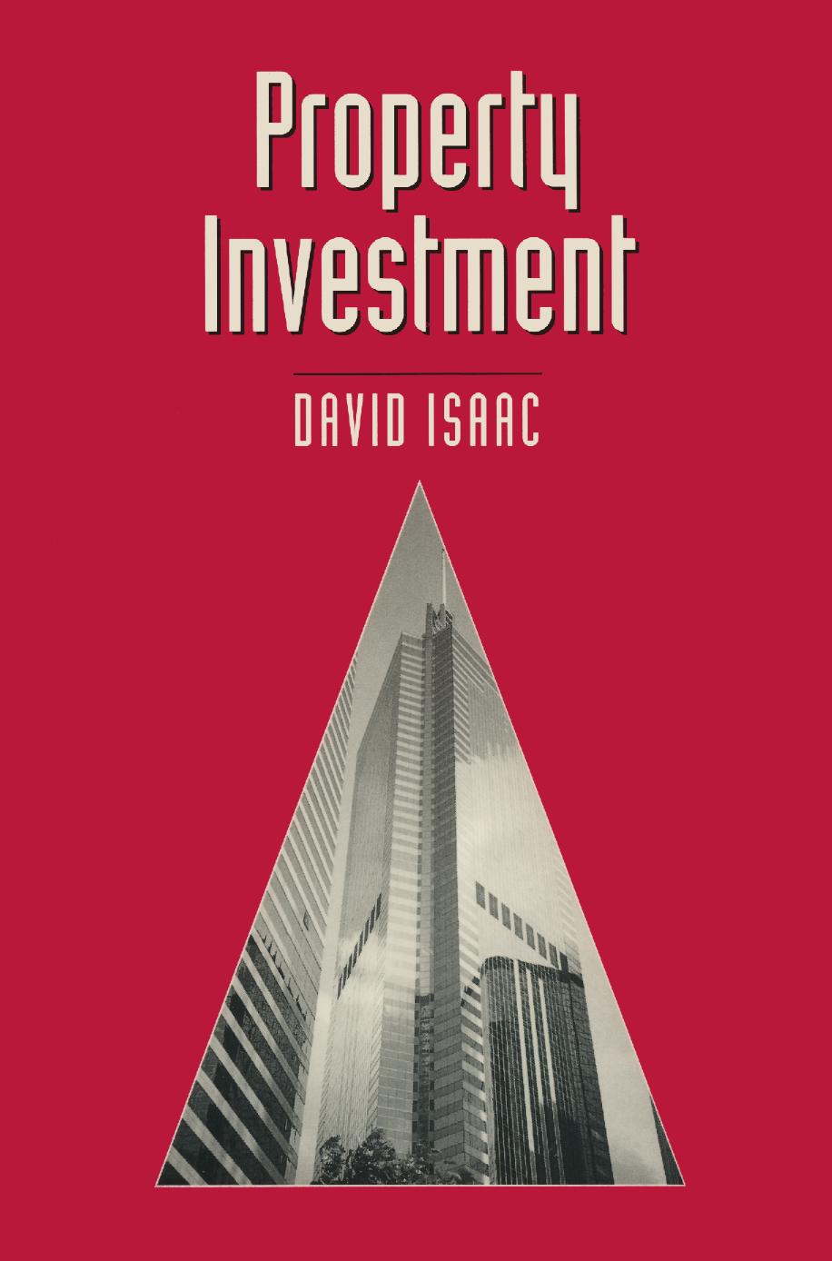 Property Investment by David Isaac (auth.)