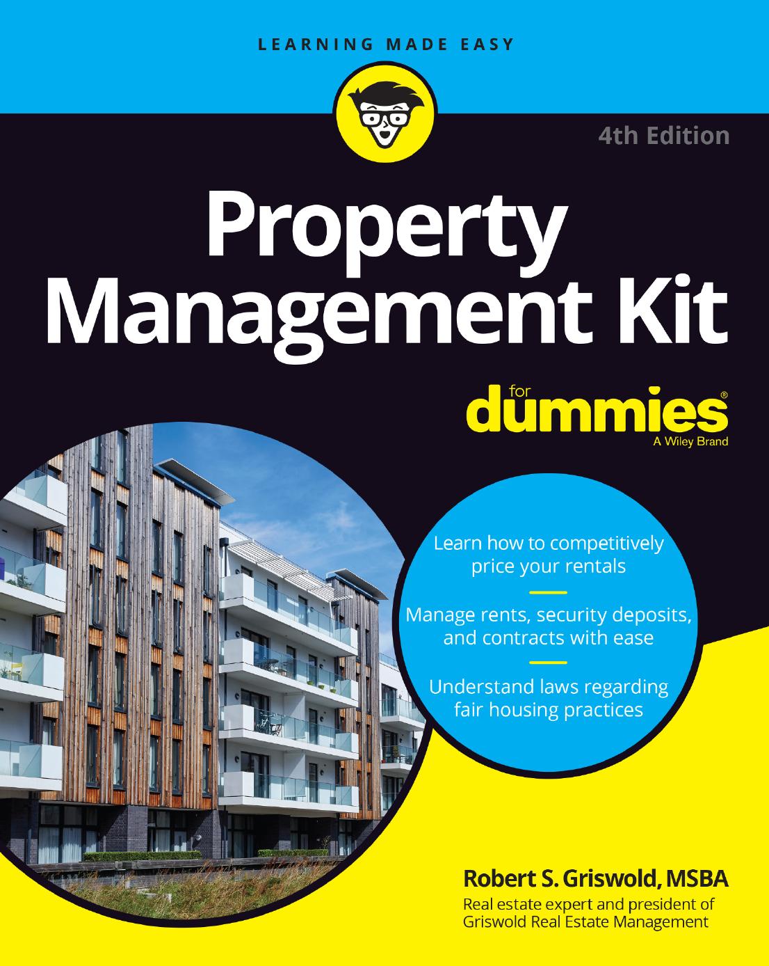 Property Management Kit For Dummies by Robert S. Griswold