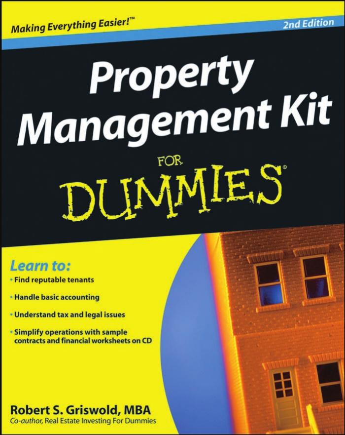 Property Management Kit for Dummies by Unknown