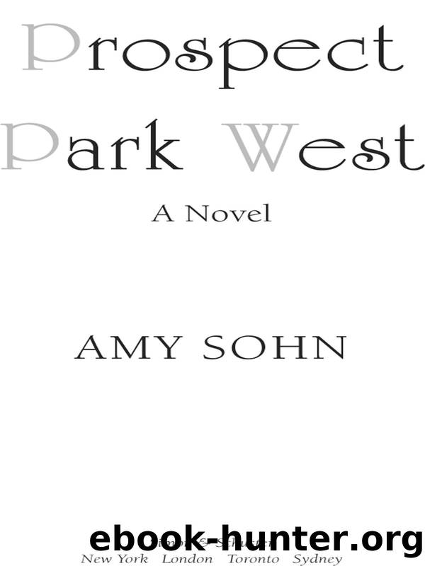 Prospect Park West by Amy Sohn