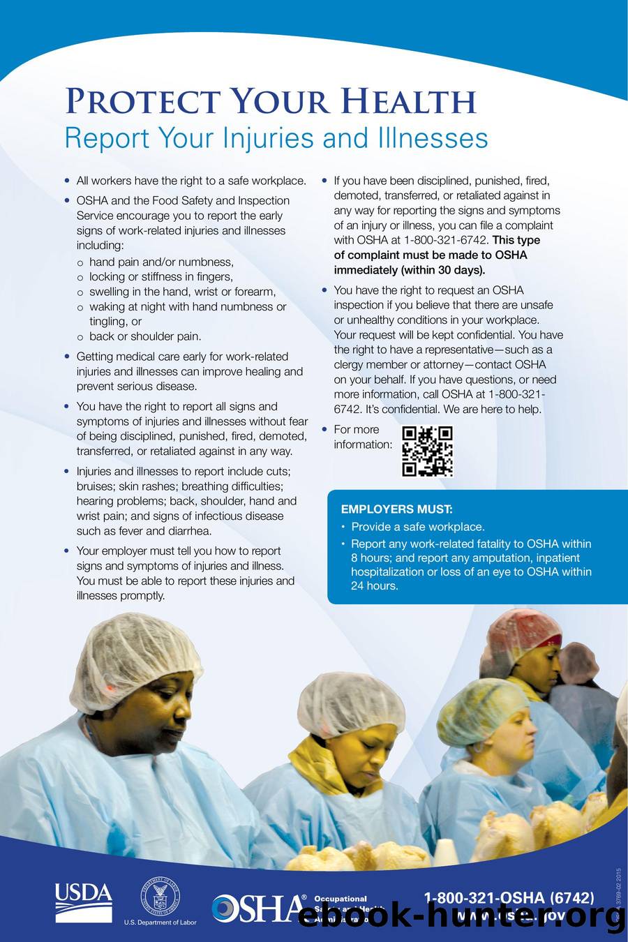 Protect Your Health: Report Your Injuries and Illnesses by Unknown