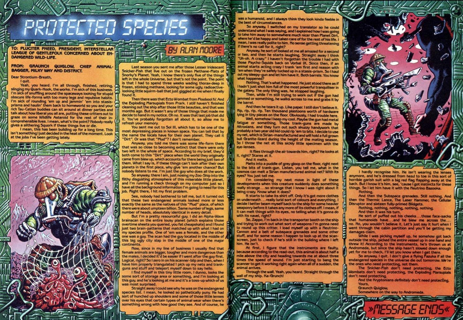 Protected Species (From Super-Heroes Annual U.K. 1984) by unknow