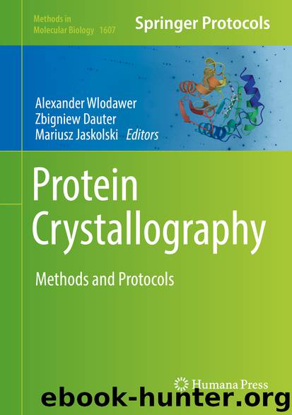 Protein Crystallography by Alexander Wlodawer Zbigniew Dauter & Mariusz Jaskolski