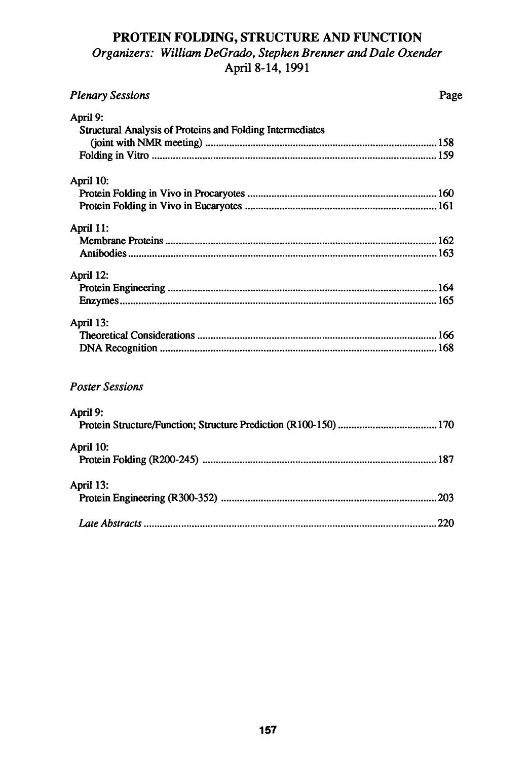 Protein folding, structure and function by Unknown