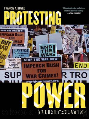 Protesting Power by Boyle Francis A.;