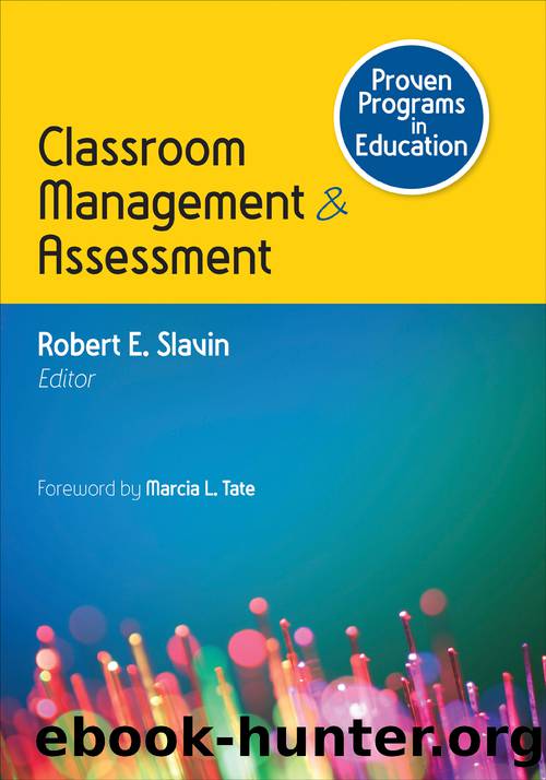 Proven Programs in Education: Classroom Management and Assessment by Slavin Robert;