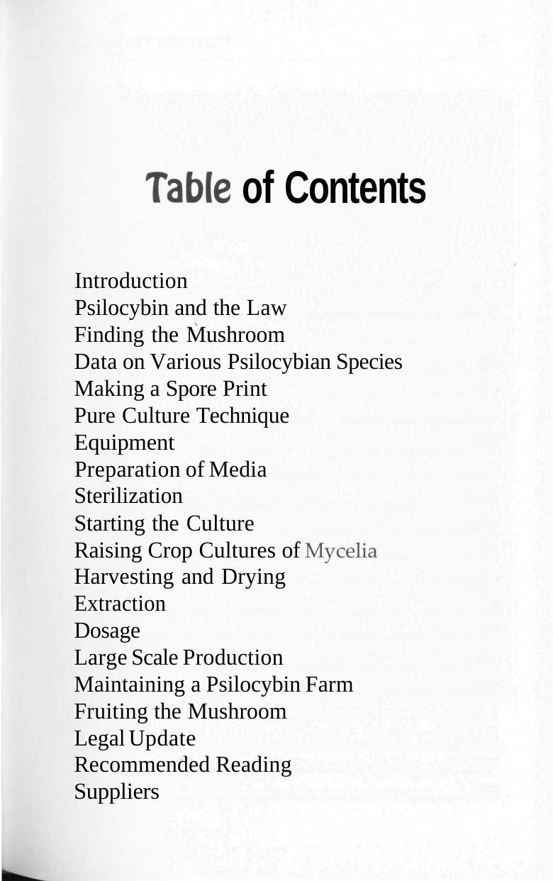 Psilocybin Production by Adam Gottlieb by Unknown