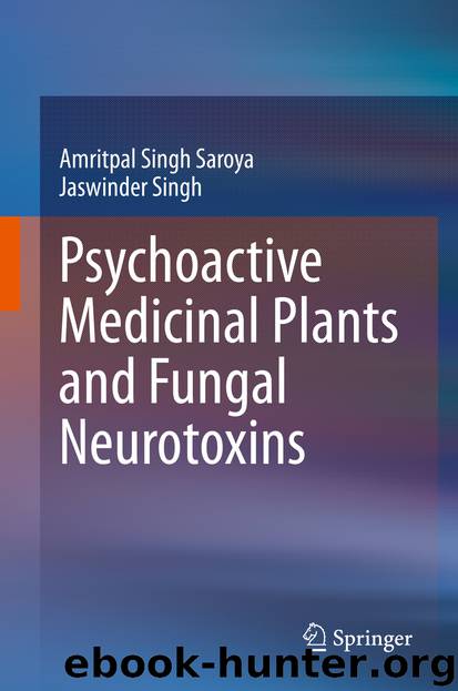 Psychoactive Medicinal Plants and Fungal Neurotoxins by Amritpal Singh Saroya & Jaswinder Singh