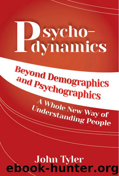 Psychodynamics - Beyond Demographics and Psychographics: The New Key to Understanding Target Marketing and Matchmaking by Jack Tyler