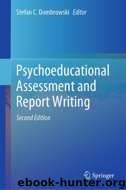Psychoeducational Assessment and Report Writing by Unknown