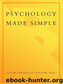 Psychology Made Simple by Alison Thomas-Cottingham Ph.D